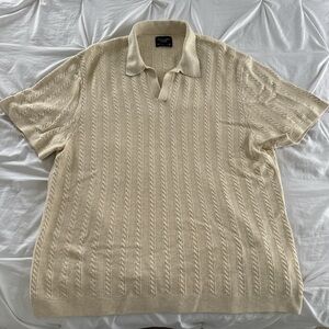 Abercrombie & Fitch dressy knitted polo